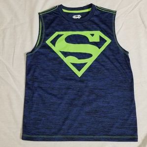 💙SUPERMAN tank Boys Large